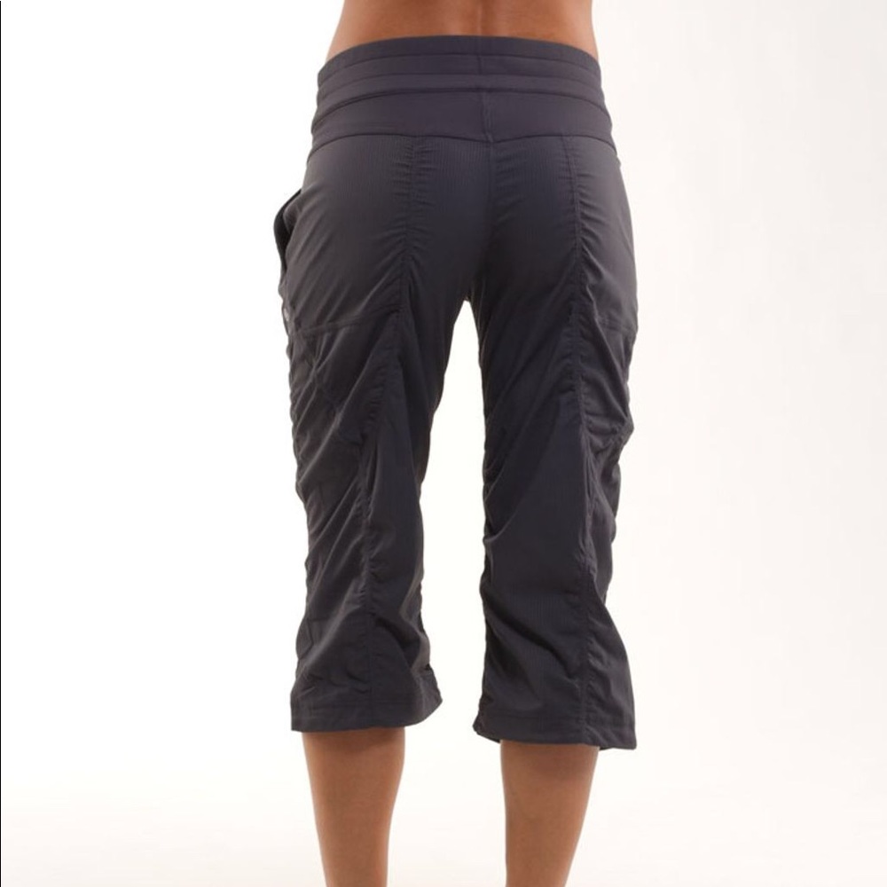 Lululemon Gray Studio Crop cropped pants